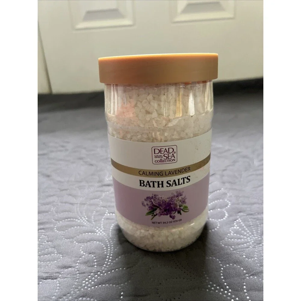 Dead Sea Collection Reviving and Calming Bath Salts Lavender 34.2 Oz Wellness